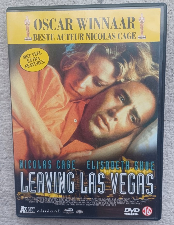 DVD Leaving Las Vegas (angl,franç + st neerl), Ophalen of Verzenden