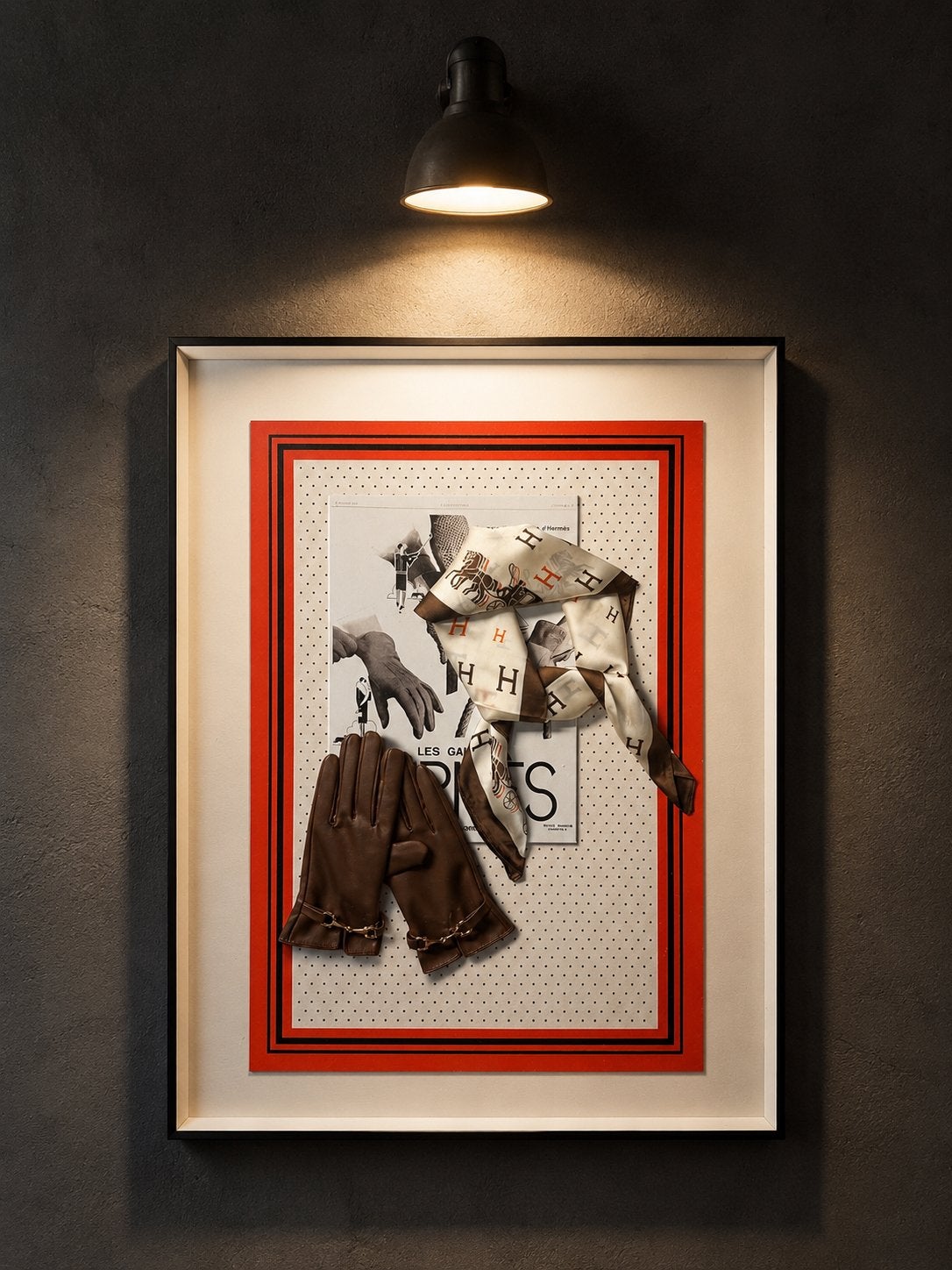 Hermès Luxury Shadow Box – Édition Signature, Met passe-partout, Ophalen of Verzenden