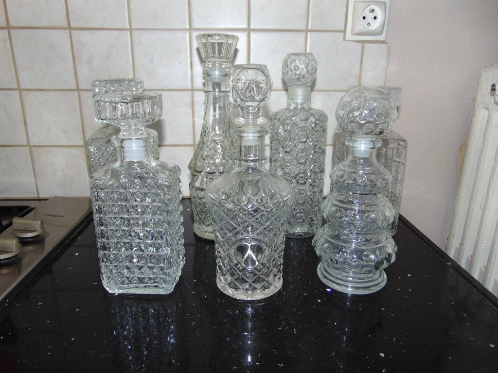 Retro karaffen, Verzamelen, Ophalen of Verzenden, Huis en Inrichting