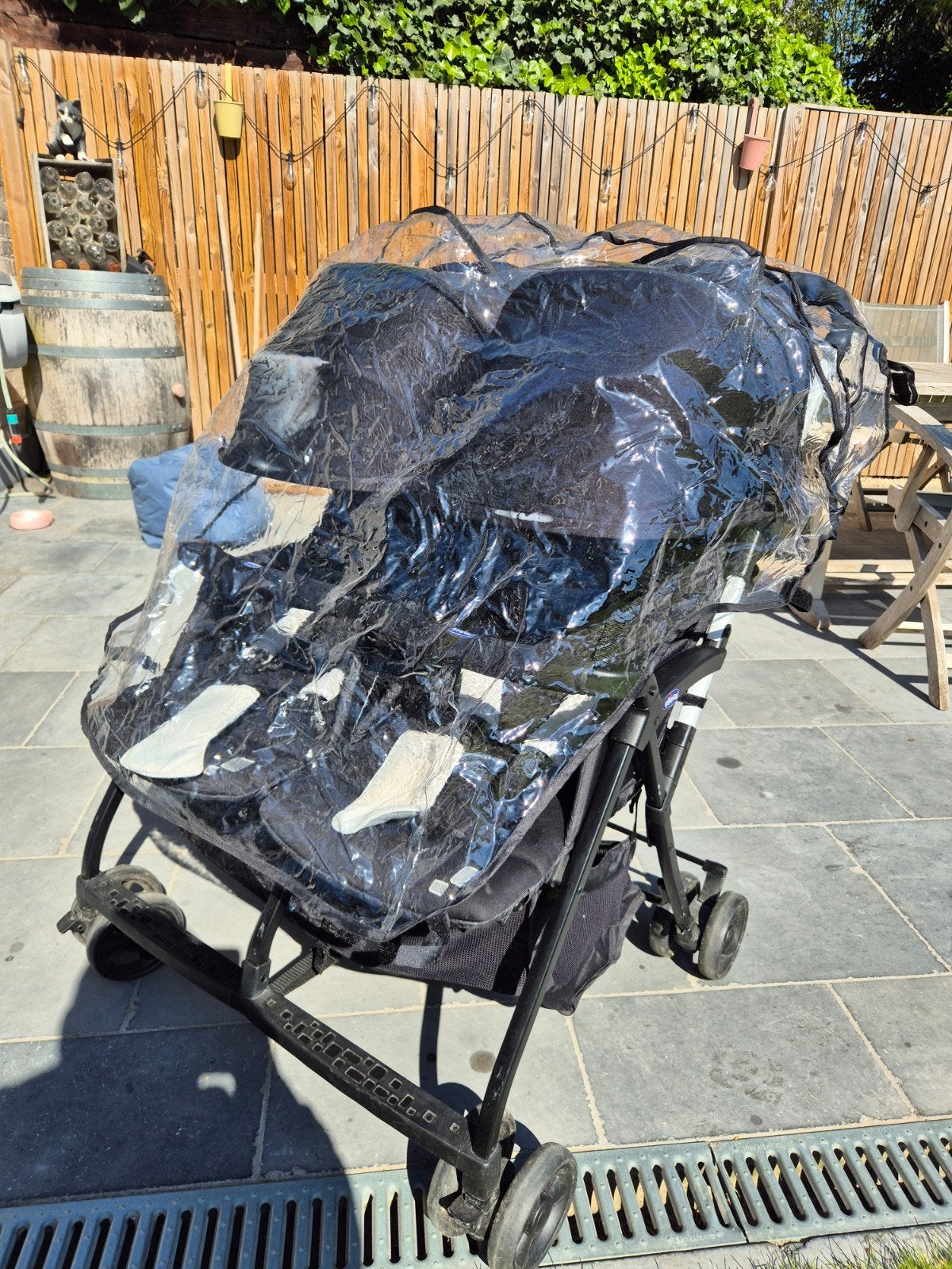 Tweelingbuggy chicco compact, Kinderen en Baby's, Ophalen