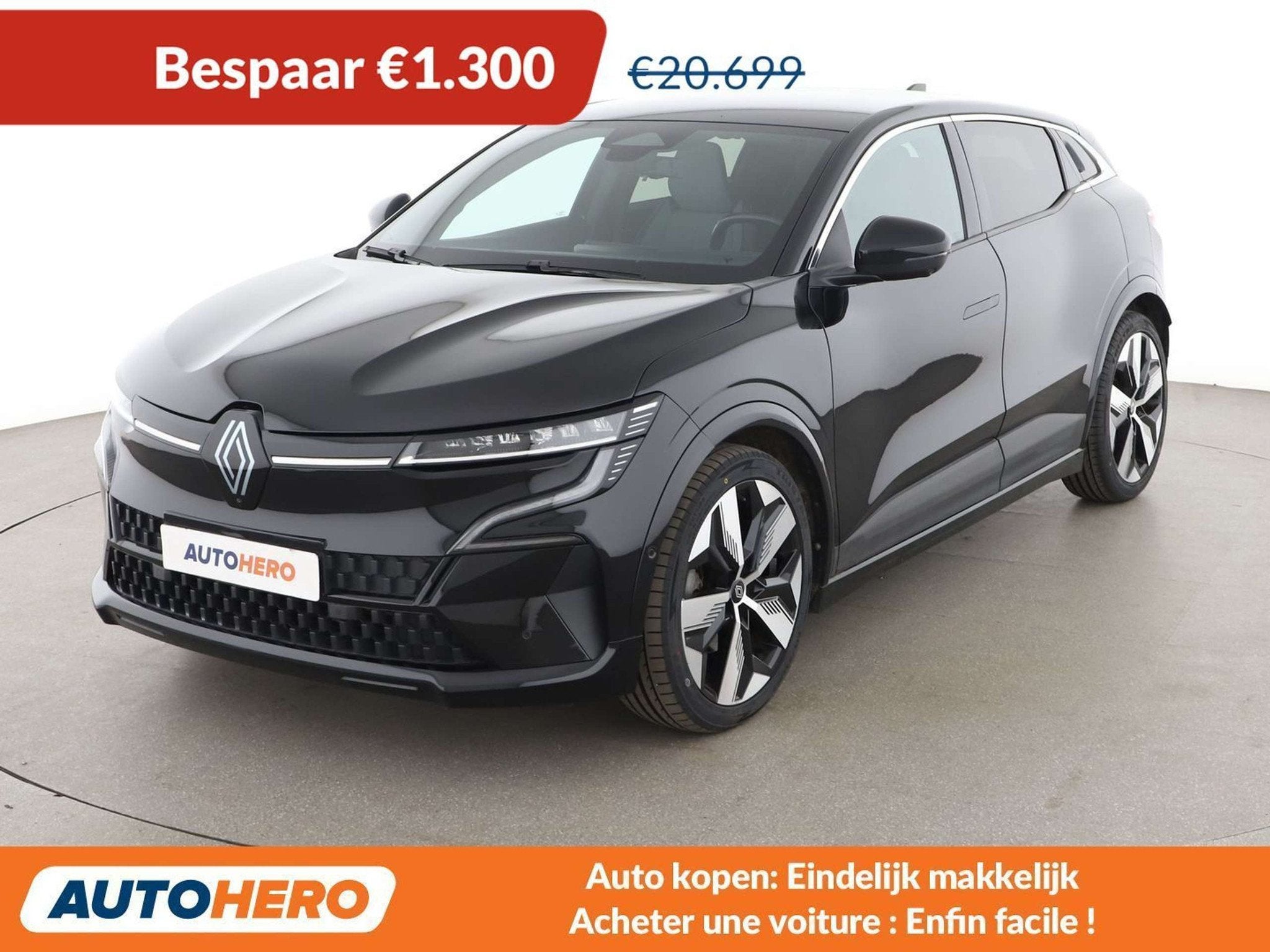 Renault Mégane E-Tech electric drive 96 kW Techno, Auto's, Renault, Stof, Gebruikt, 1670 kg, https://public.car-pass.be/vhr/5a73f421-51c7-4acc-84f4-6adfd63c38b0