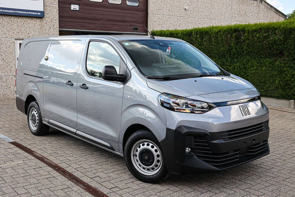 Fiat Scudo AUTOMAAT*ACHTERUITRIJCAMERA*VERLENGDE-VERSIE*APPL, Auto's, USB, Stof, Gebruikt, Zwart