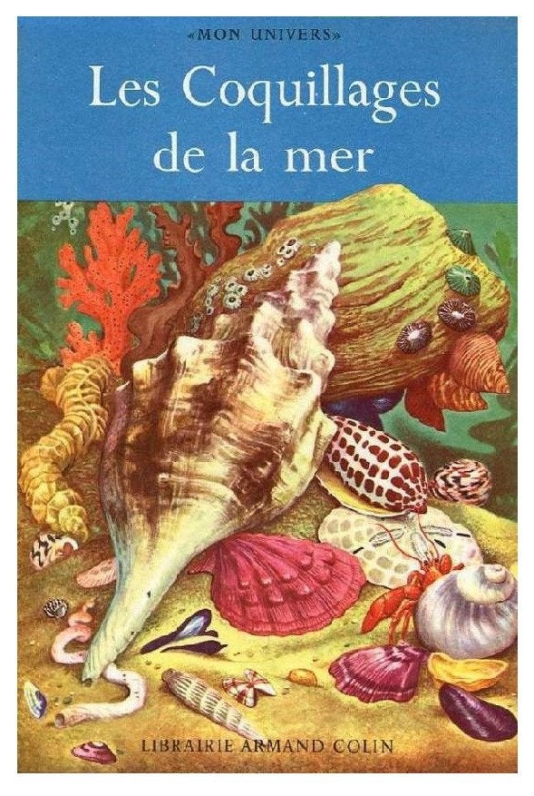Les coquillages de la mer 🐚1958 - Armand Colin, Enlèvement ou Envoi, Coquillage(s)