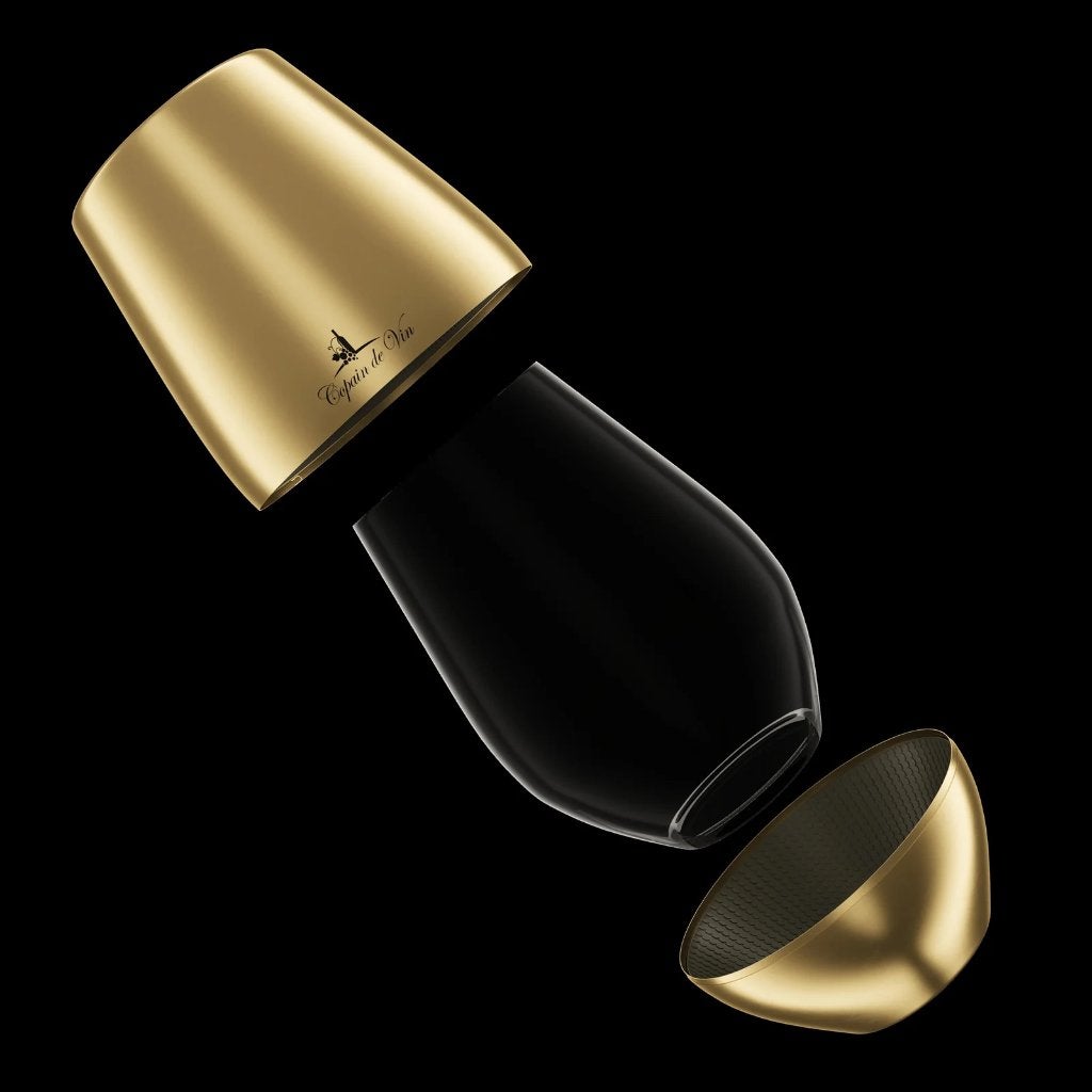 Copain De Vin GOLD - 4 Vinvoyage + 8 extra glazen, Ophalen, Nieuw