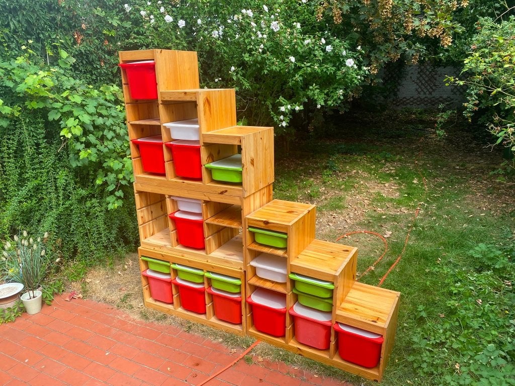 Opbergkastjes, Huis en Inrichting, Ophalen, Gebruikt, Minder dan 150 cm, Met lade(s)