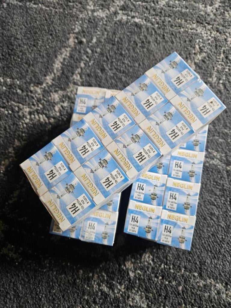 Lot ampoules H4, H7, Nieuw