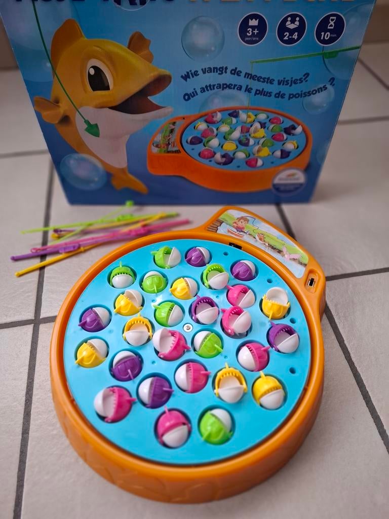 Visspel, Kinderen en Baby's, Ophalen