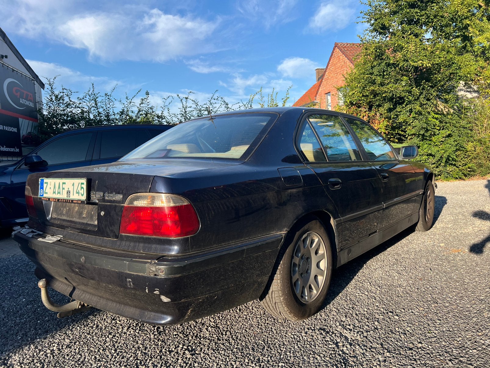 Top klassieker jaren 90 bmw 7 reeks, Auto's, Automaat, 7 Reeks, Bedrijf, Te koop