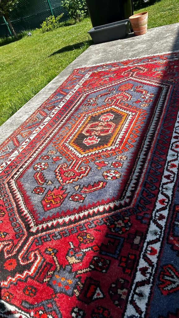 Perzisch tapijt 120x198cm, Huis en Inrichting, Stoffering | Tapijten en Vloerkleden, Ophalen, Gebruikt, 100 tot 150 cm, 150 tot 200 cm