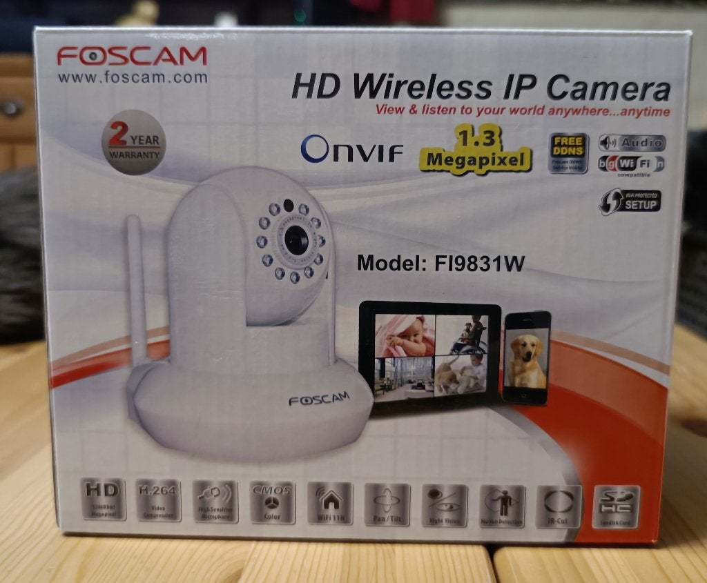 Lot 2 Caméras de Surveillance Intérieures WiFi Motorisées, Enlèvement ou Envoi, Utilisé