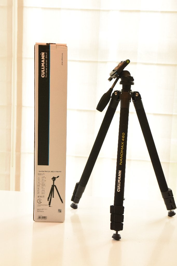 Cullmann Nanomax 460 RW20 statief incl. korte middenkolom, TV, Hi-fi & Vidéo, Photo | Trépieds & Rotules, Cullmann, 150 à 175 cm
