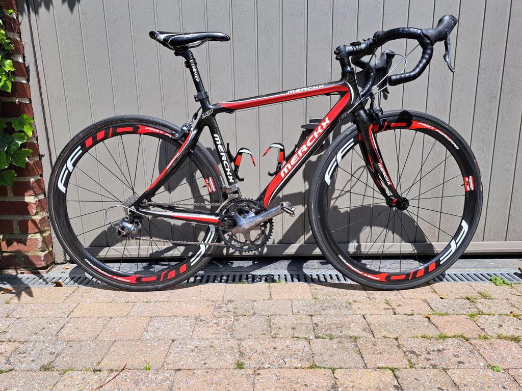 Eddy Merckx Carbon Racefiets – Ultegra – FFWD wielen, Enlèvement, Utilisé, Carbone