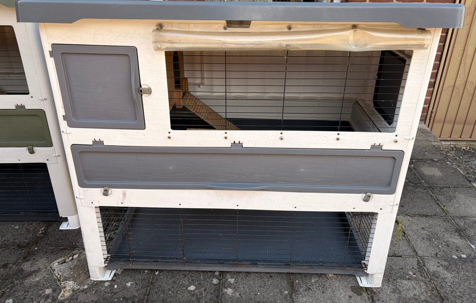 Groot luxe konijnenhok ferplast grand lodge 140, Dieren en Toebehoren, Ophalen, Cavia, 90 cm of meer, Hok