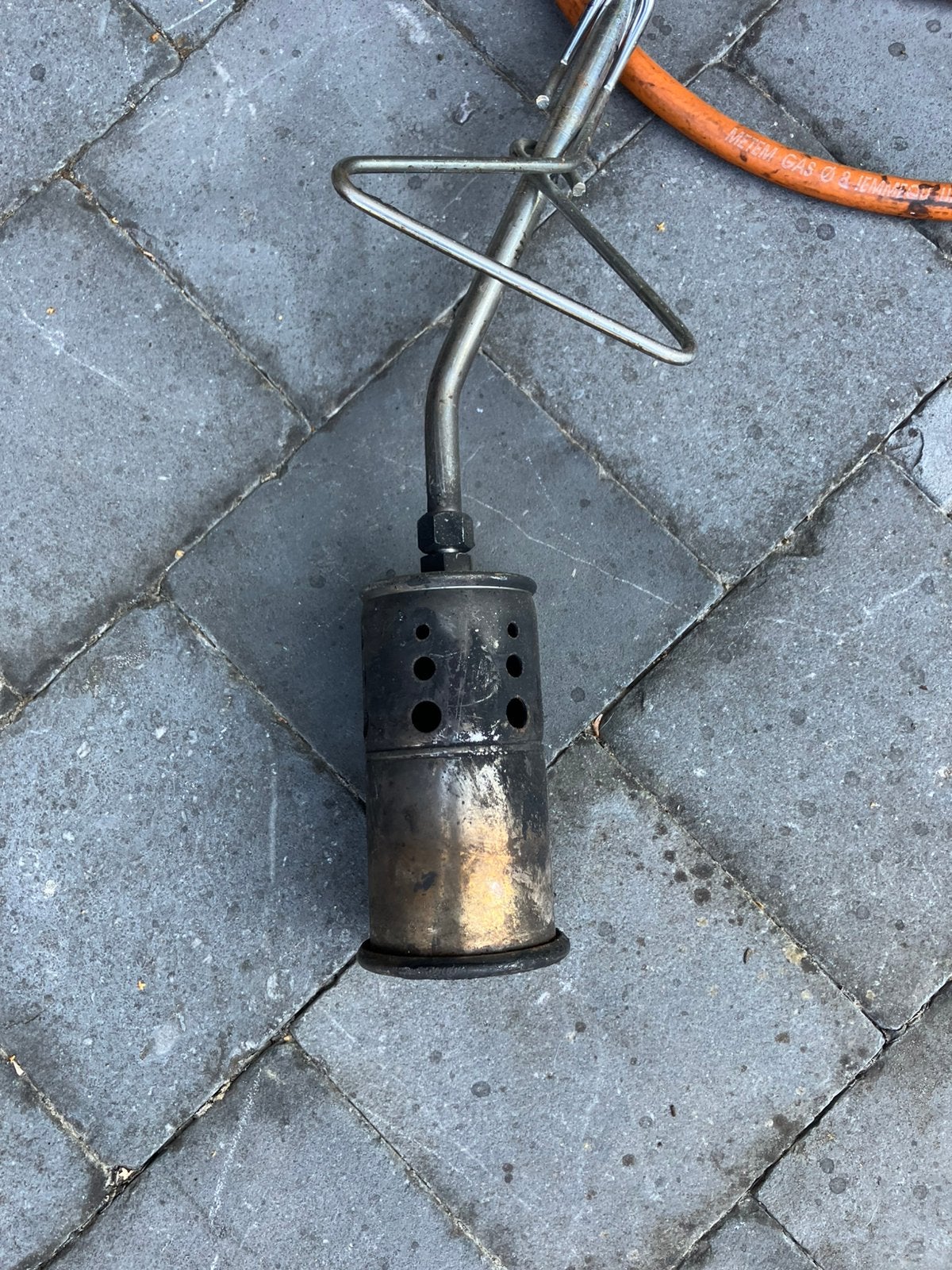 Rouffing brander, Ophalen, Gebruikt