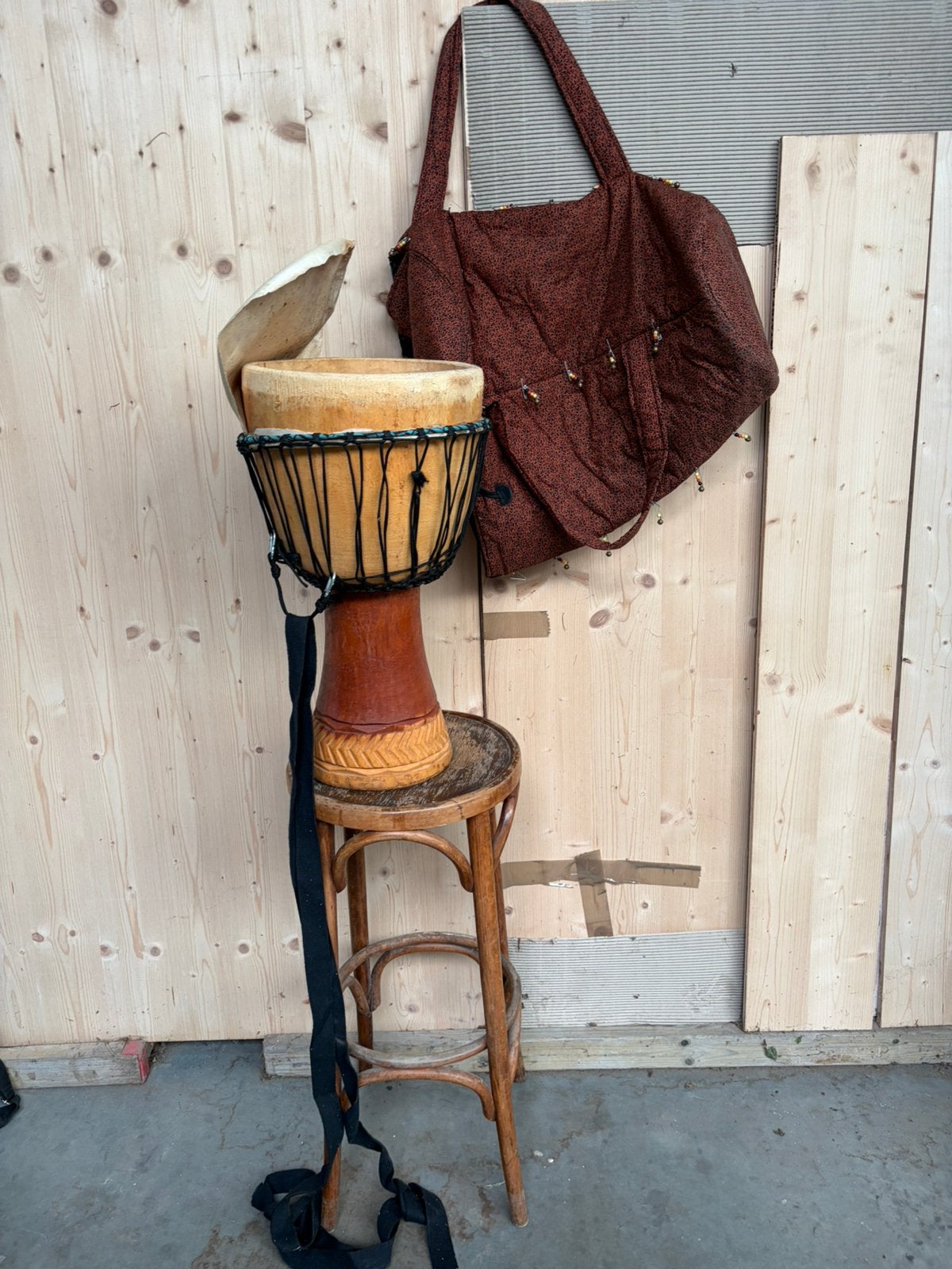 Jambe, Muziek en Instrumenten, Ophalen, Gebruikt, Trommel