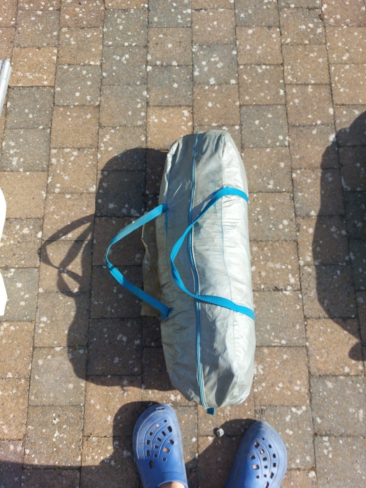 2 pers tent, Ophalen