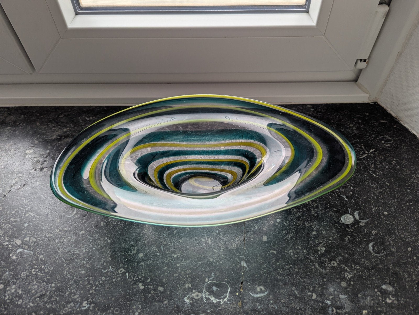 Véritable bol en verre Floris Meydam de la verrerie leerdam, Enlèvement