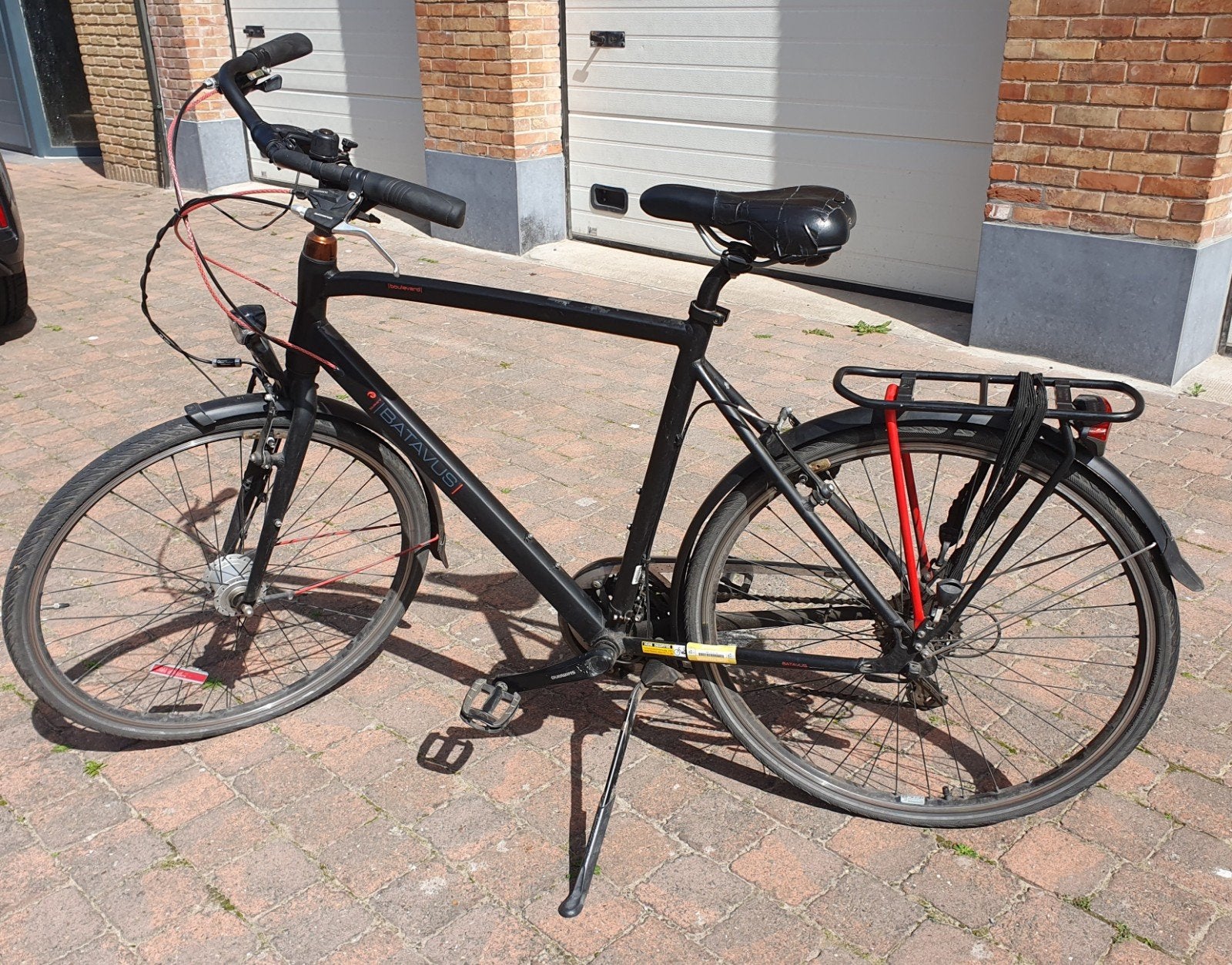 batavus herenfiets, Ophalen, Gebruikt, 10 tot 15 versnellingen, Batavus