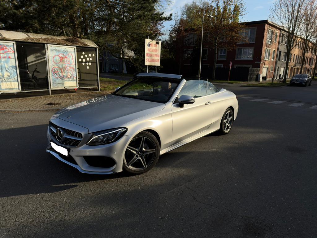 Mercedes c220d cabrio AMG pakket full optie, Auto's, Cabriolet, Diesel, Particulier, C-Klasse