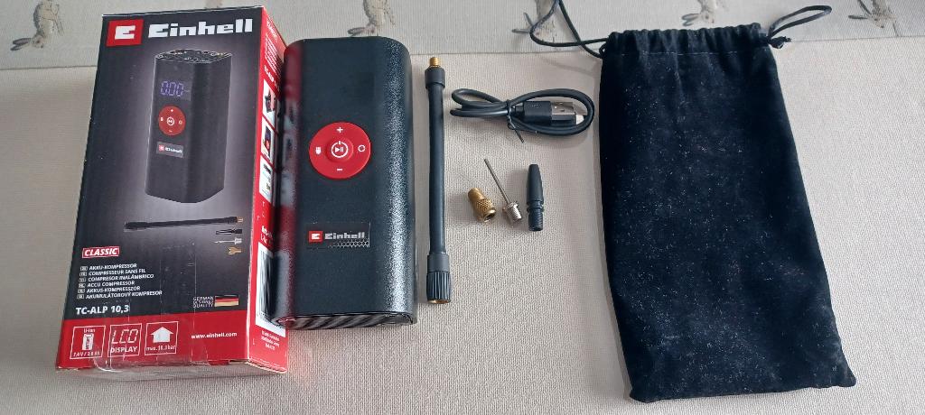 Gonfleur pneus pour voiture - vélo - moto - remorque, Ophalen of Verzenden, Nieuw, Band(en)