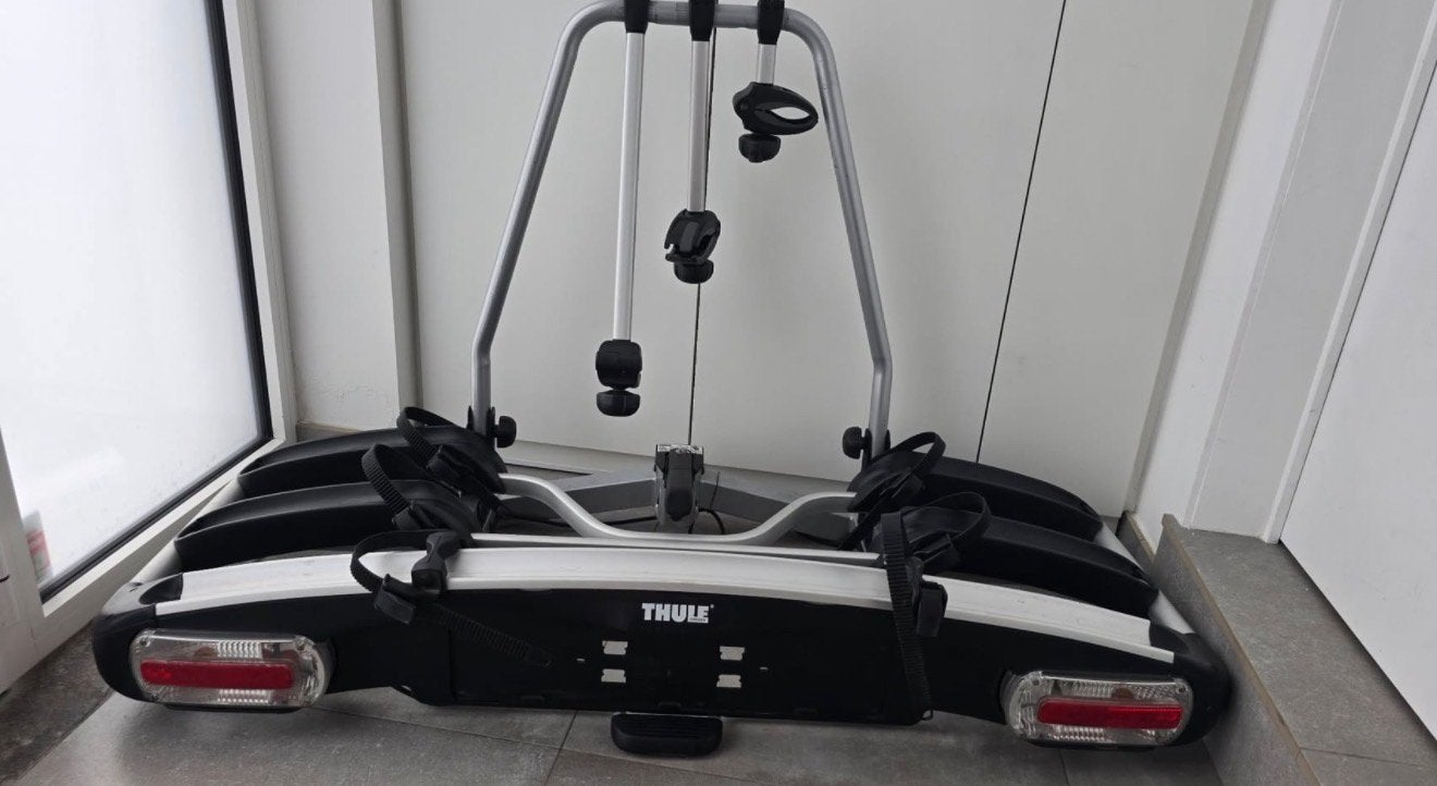 Fietsendrager thule voor elektrische fietsen max 60 kg, Auto diversen, Fietsendragers, Ophalen, Zo goed als nieuw