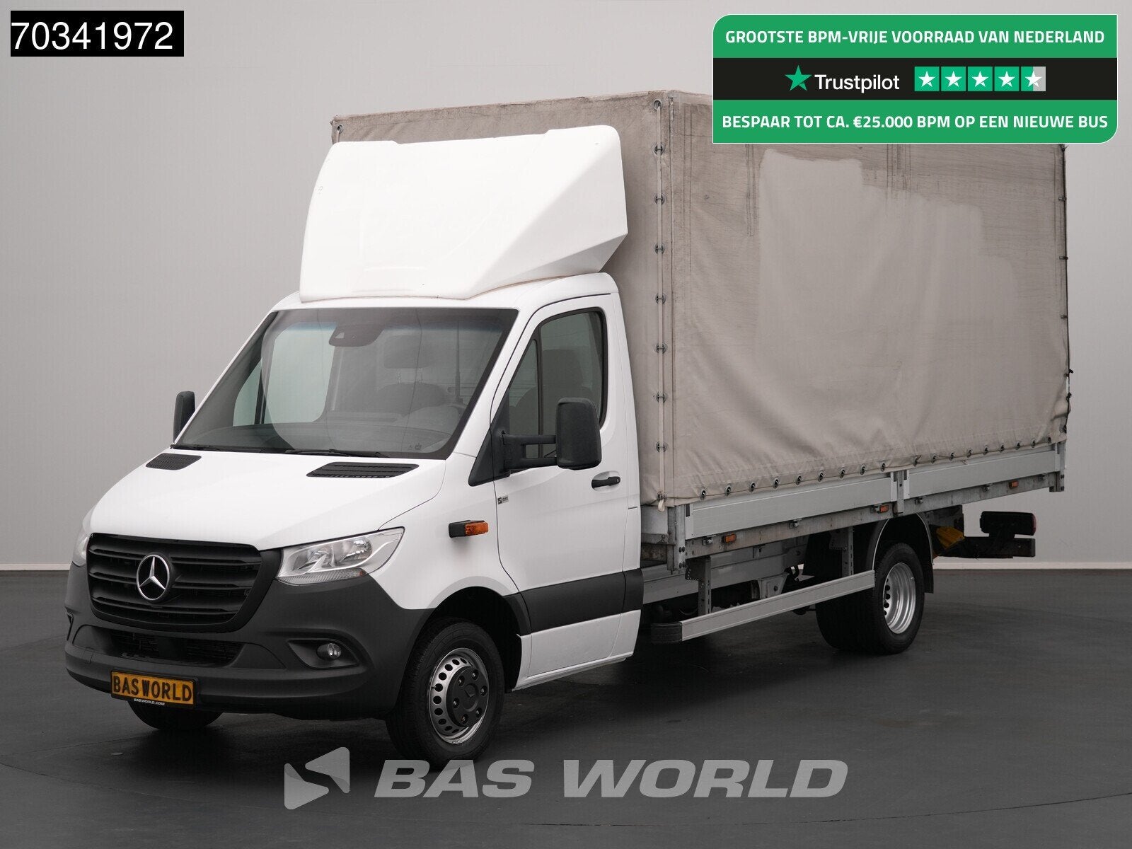 Mercedes Sprinter 519 CDI 3.0L V6 Automaat 484cm Dubbellucht, Autos, Achat, 2987 cm³, Euro 6, Entreprise