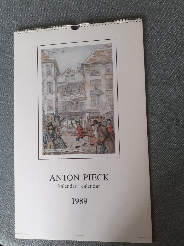 verzameling Anton Pieck, Antiek en Kunst, Kunst | Etsen en Gravures, Ophalen of Verzenden, Overige technieken