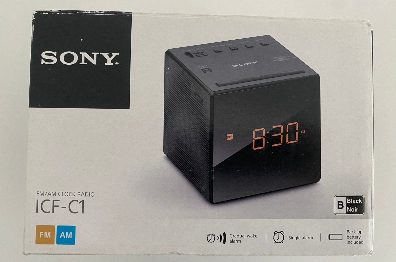 Sony ICF-C1 FM/AM Wekkerradio, Enlèvement, Comme neuf