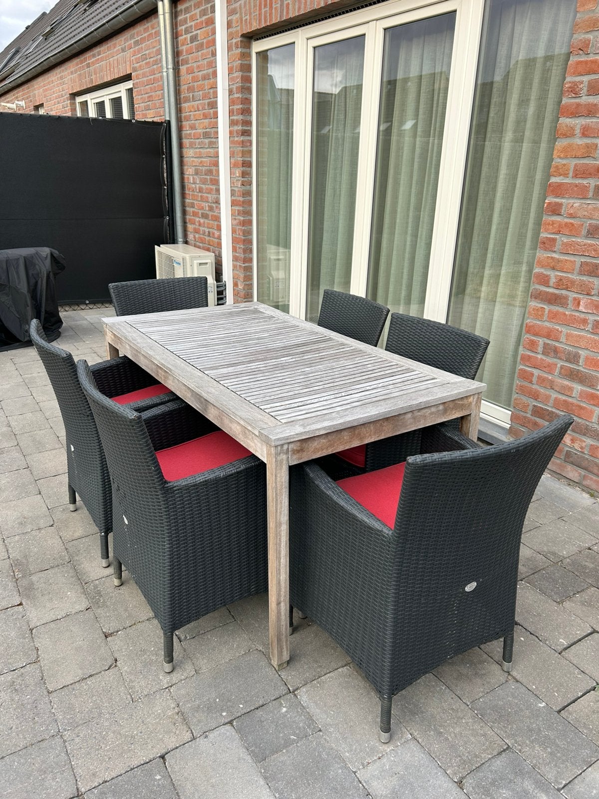 Tuinset, Jardin & Terrasse, Ensembles de jardin, Chaise, Salons de jardin, Synthétique, Enlèvement