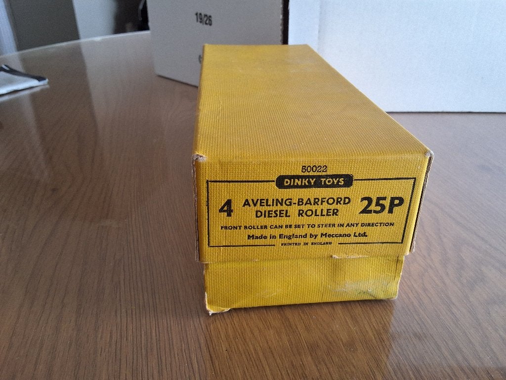 Dinky-toys 25P  barford roller, Ophalen of Verzenden, Zo goed als nieuw, Tractor of Landbouw, Dinky Toys