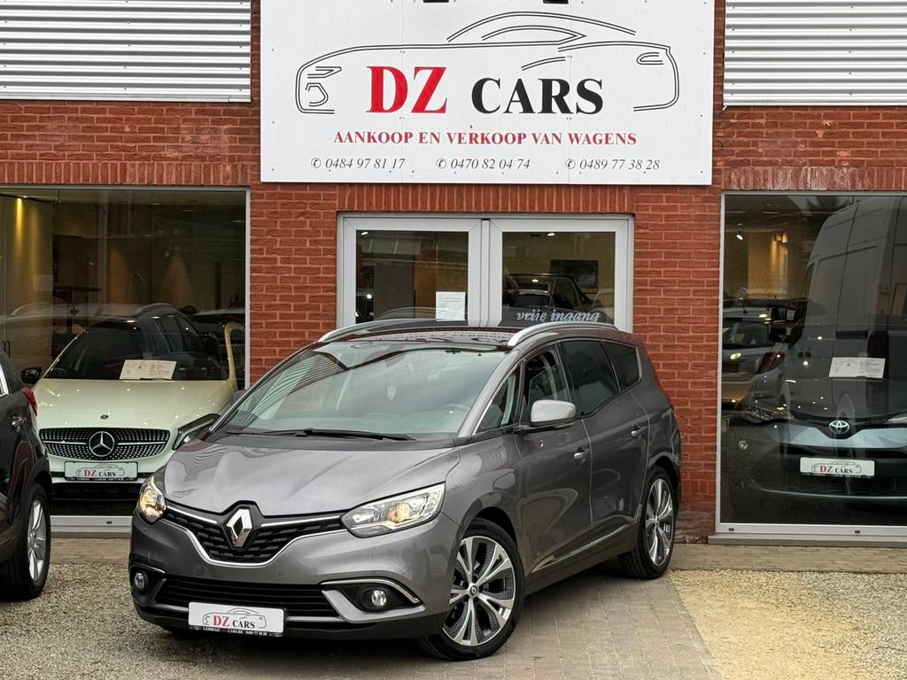 RENAULT SCENIC 1.5DCI 110PK |NAVI | 7 PLAATSEN | PANO DAK |, Monovolume, 4 cilinders, Leder en Stof, 7 zetels
