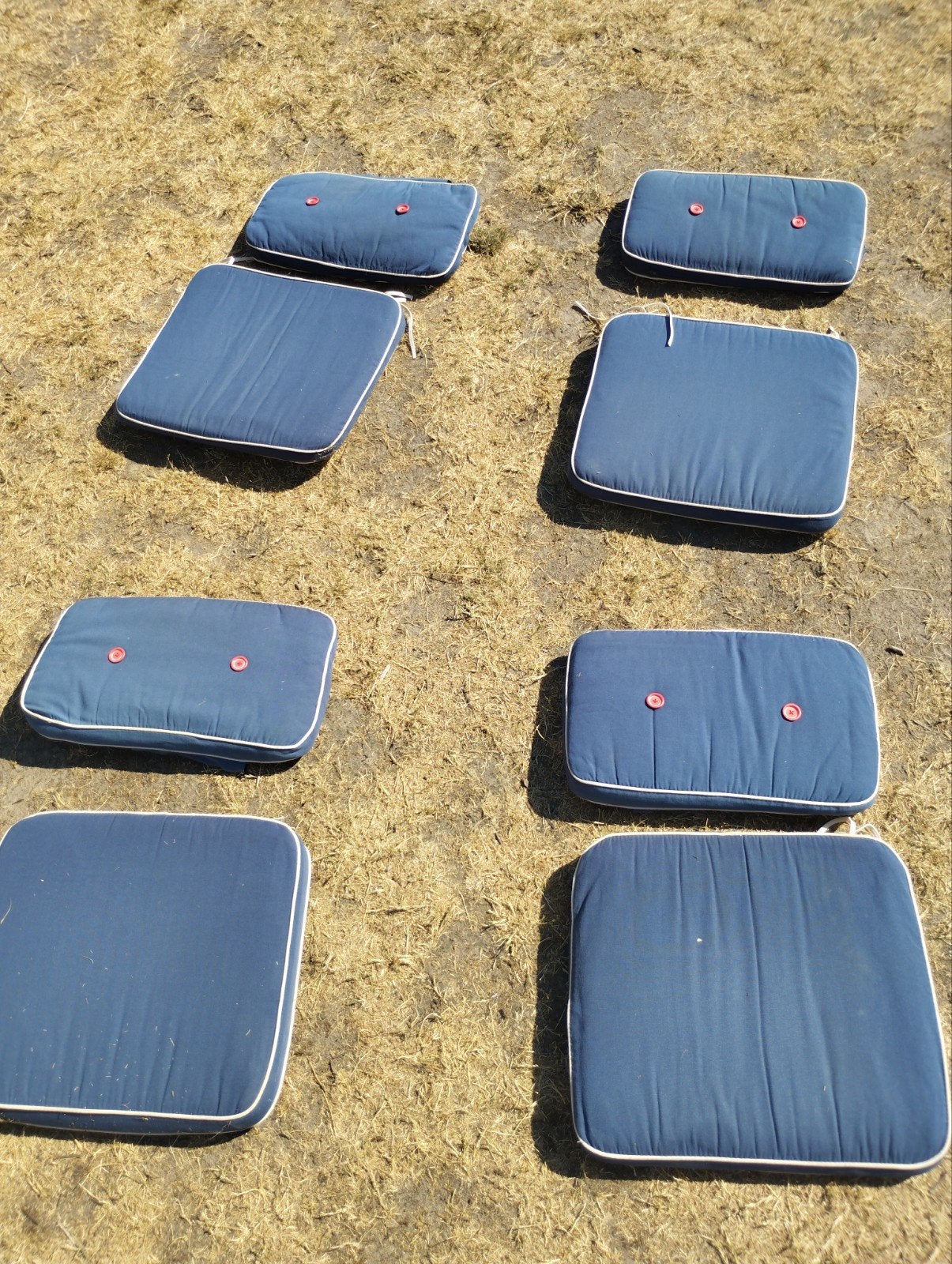 Kussens tuinstoelen, Tuin en Terras, Ophalen, Gebruikt