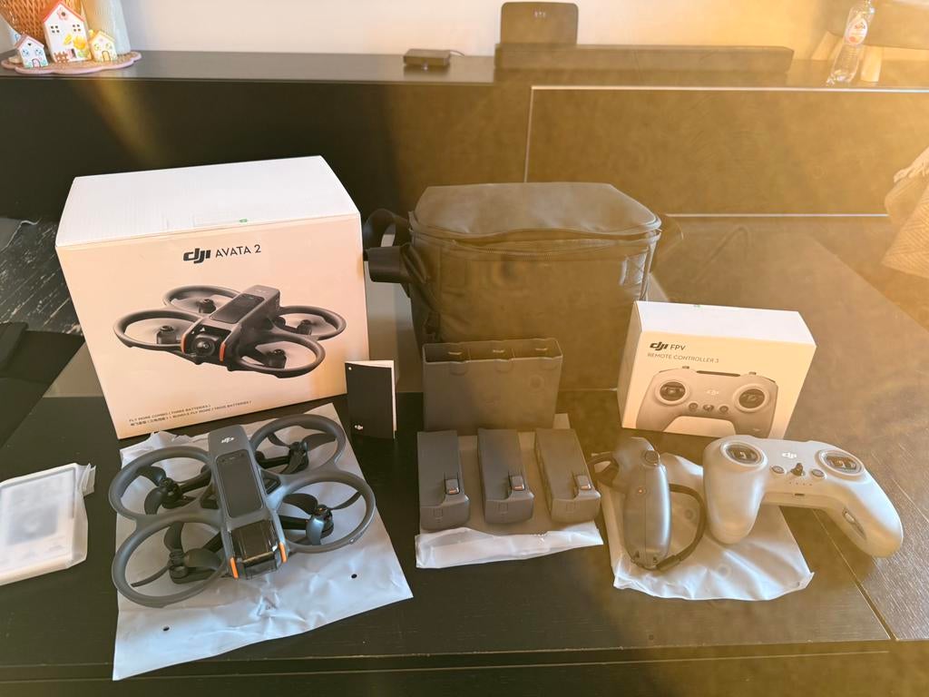 DJI avata 2 fly more *nieuw* met fpv remote controller3, Quadcopter of Multicopter, Nieuw, Met camera, Ophalen