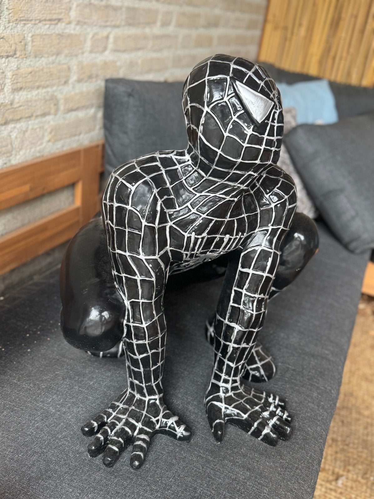 Grande statue de Spiderman, Collections, Enlèvement, Comme neuf, Fantasy
