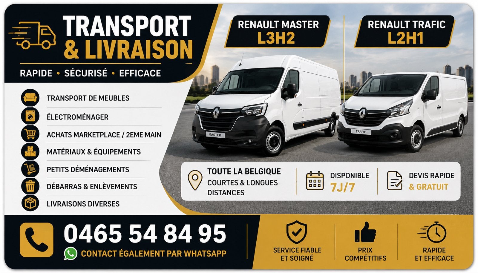 Transport et livraison, Offres d'emploi, Emplois | Chauffeurs