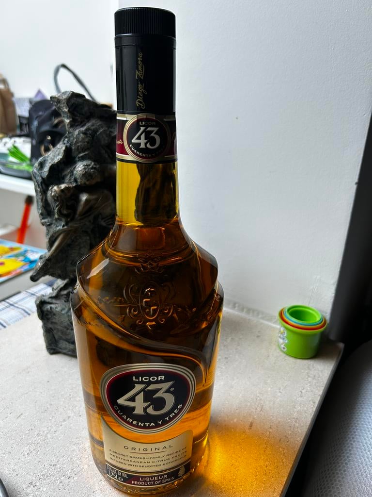 43 likeur, Ophalen, Nieuw