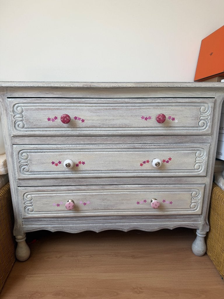 Commode 3 tiroirs, Maison & Meubles, 3 ou 4 tiroirs, Moins de 100 cm, Enlèvement, Utilisé