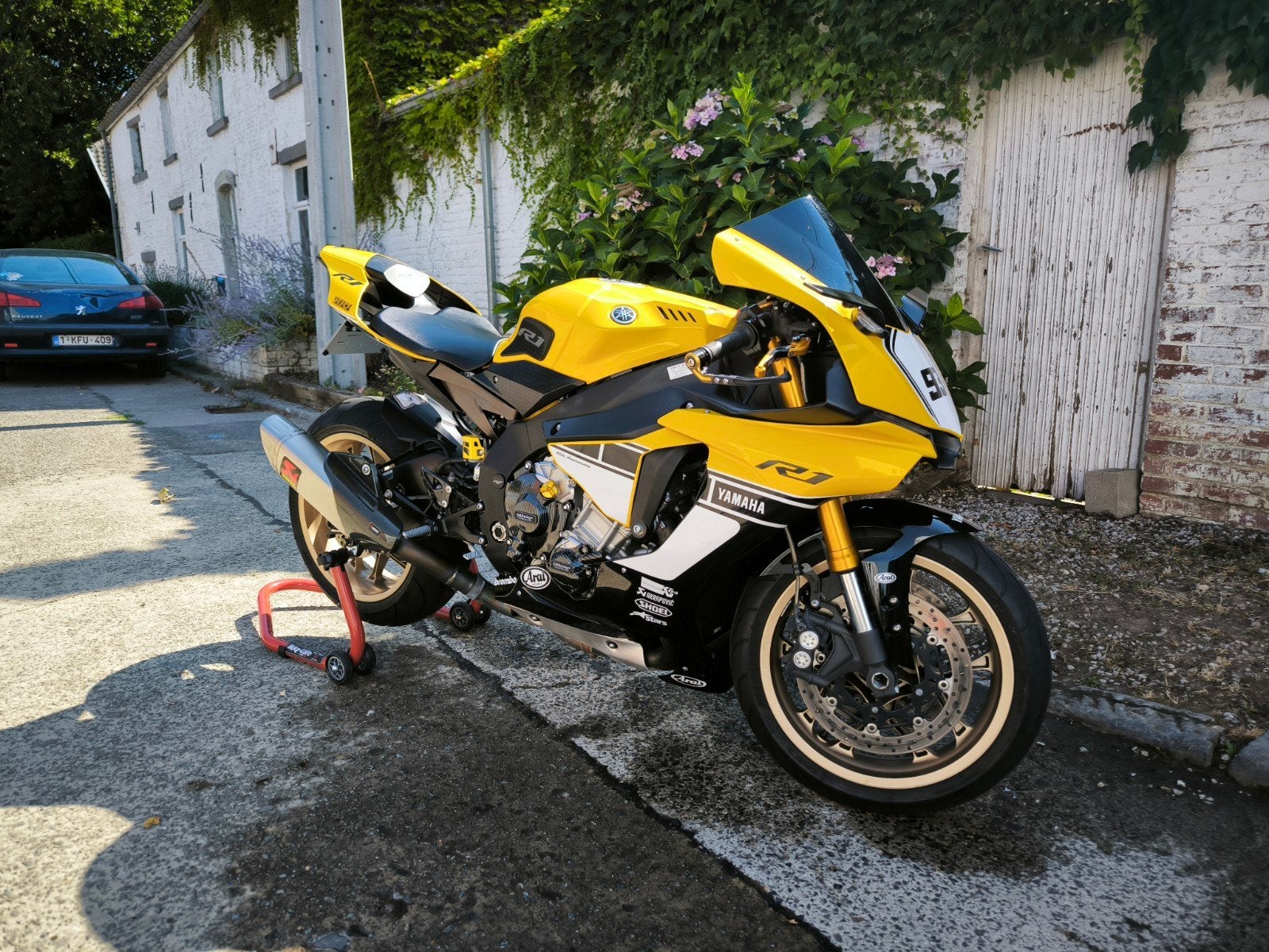 r1 60eme anniversaire de 2016 100ch full power 35500 km état, Permis Moto A, Plus de 35 kW, Super Sport, ABS