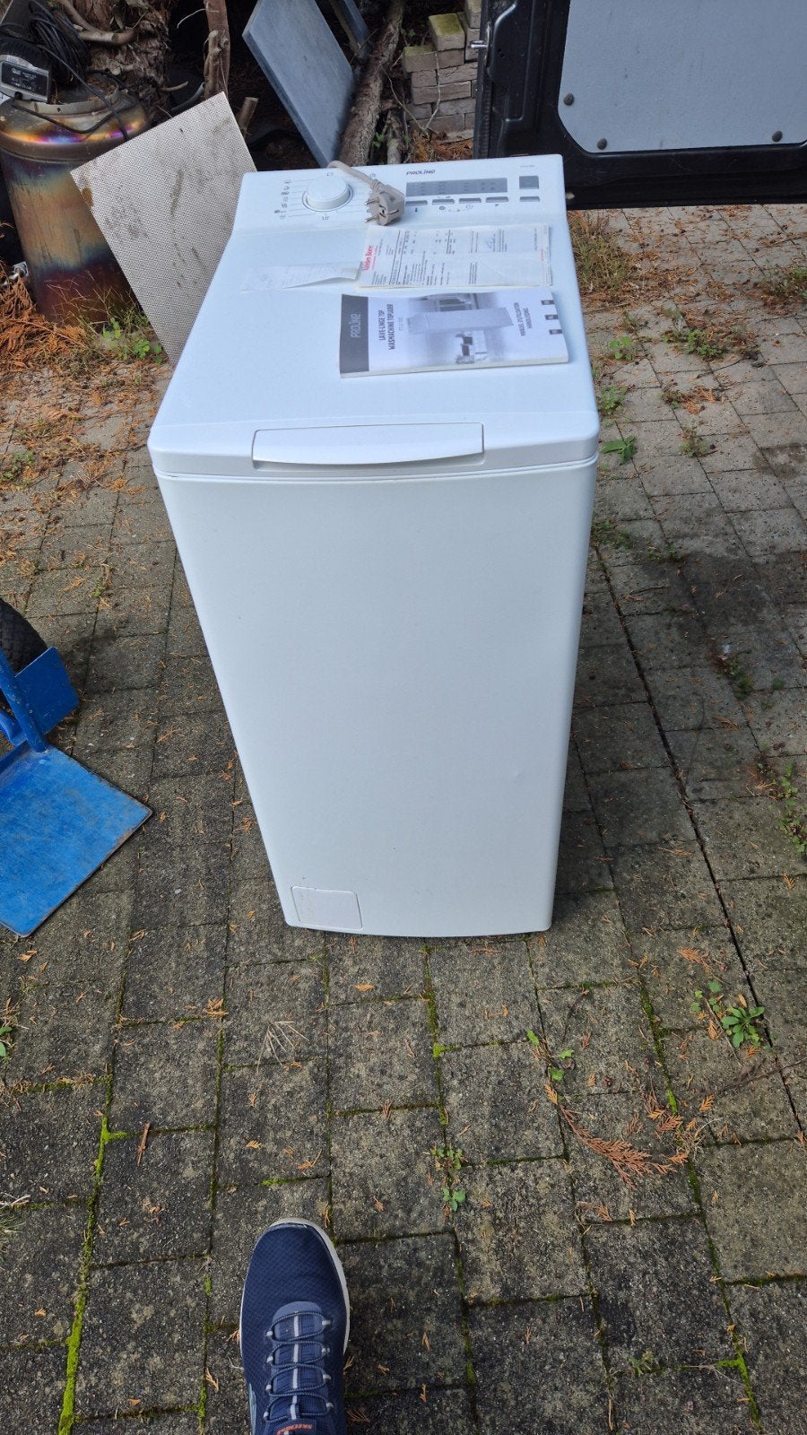 wasmachine bovenlader zo goed als nieuw, Ophalen, Bovenlader