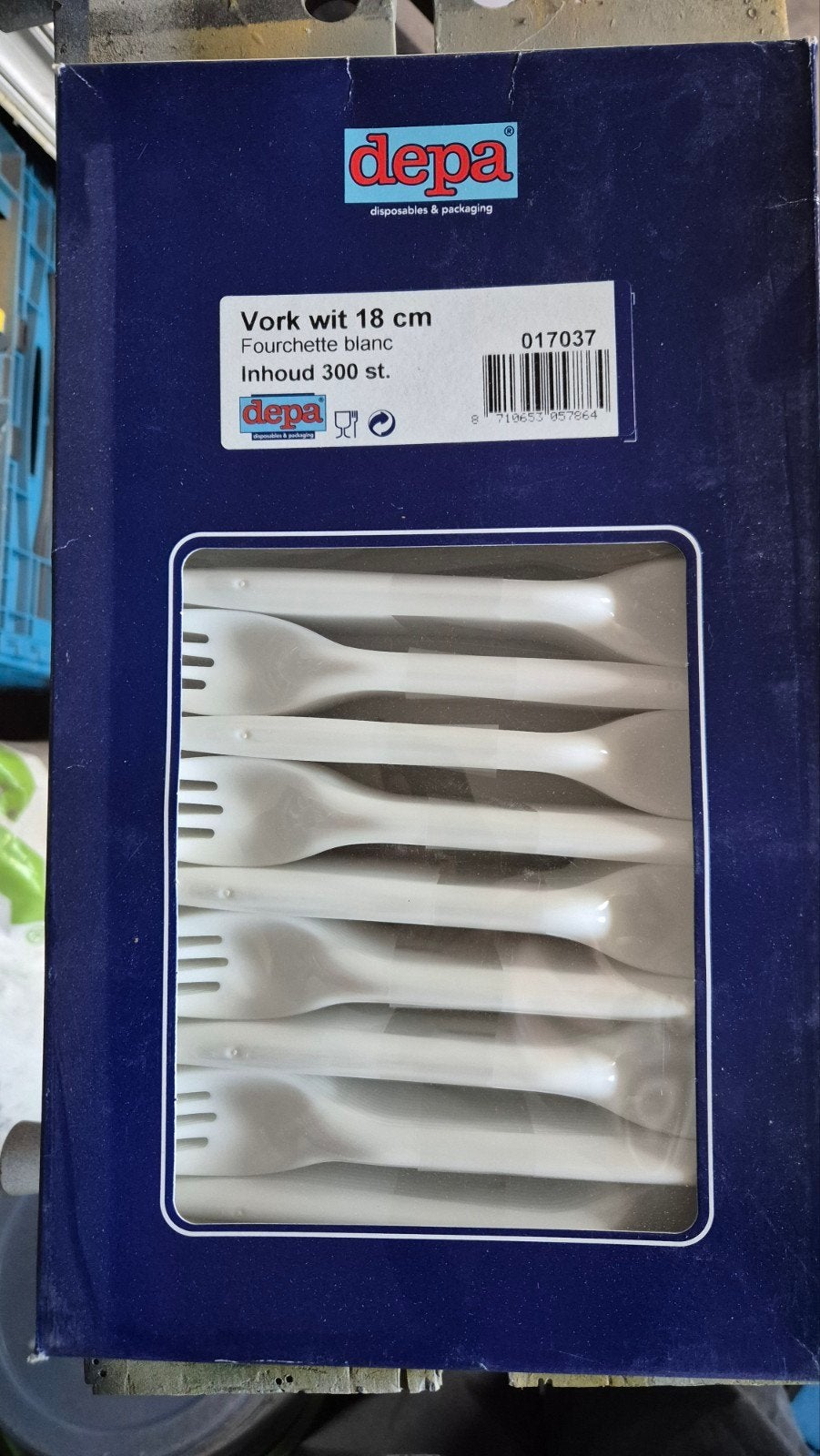 Plastic bestek, Ophalen, Nieuw