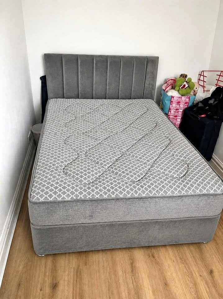 Nieuw bed met matras – Direct leverbaar, Huis en Inrichting, Verzenden, Nieuw, Tweepersoons, Overige kleuren
