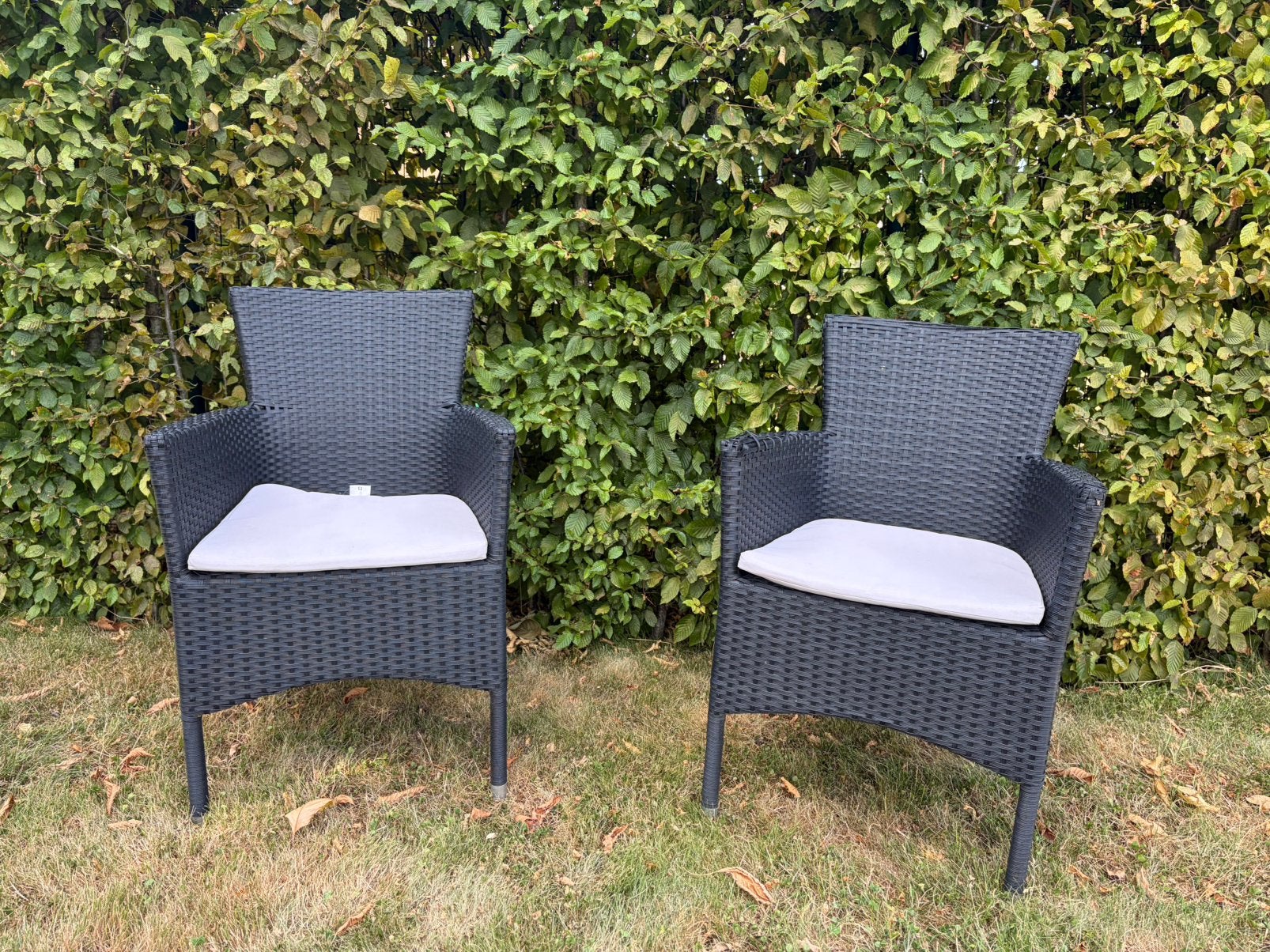 Lot de 2 fauteuils et table, Enlèvement, Utilisé