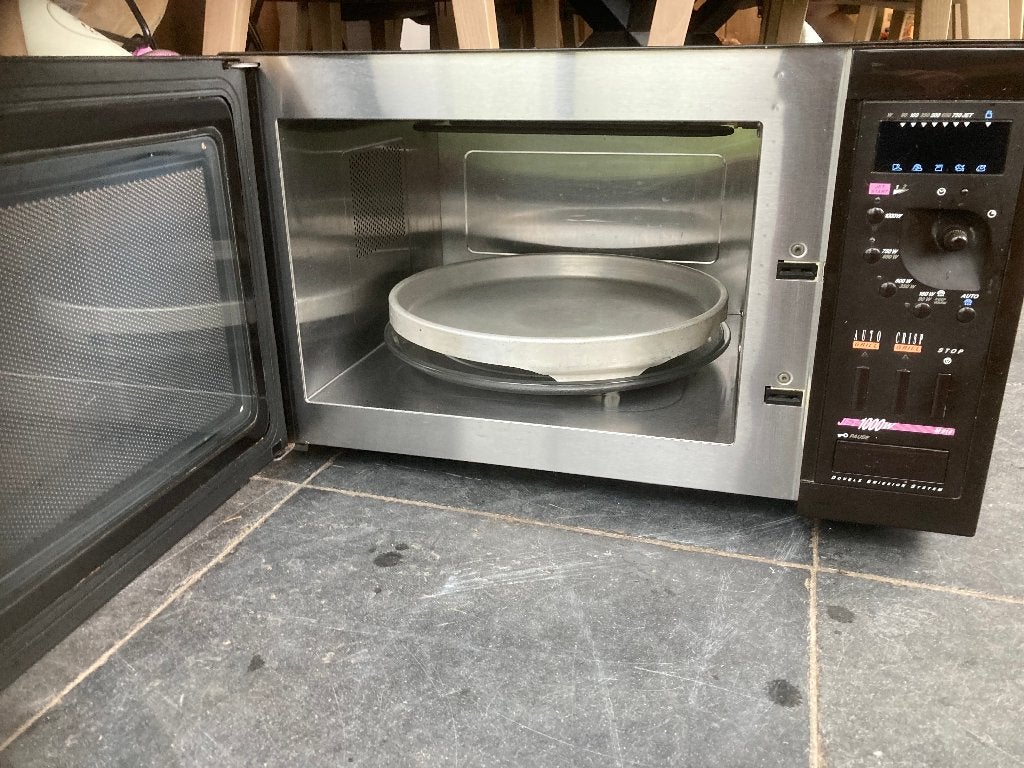 microgolfoven, Electroménager, Micro-ondes, Croustillant, Enlèvement, Utilisé, 45 à 60 cm