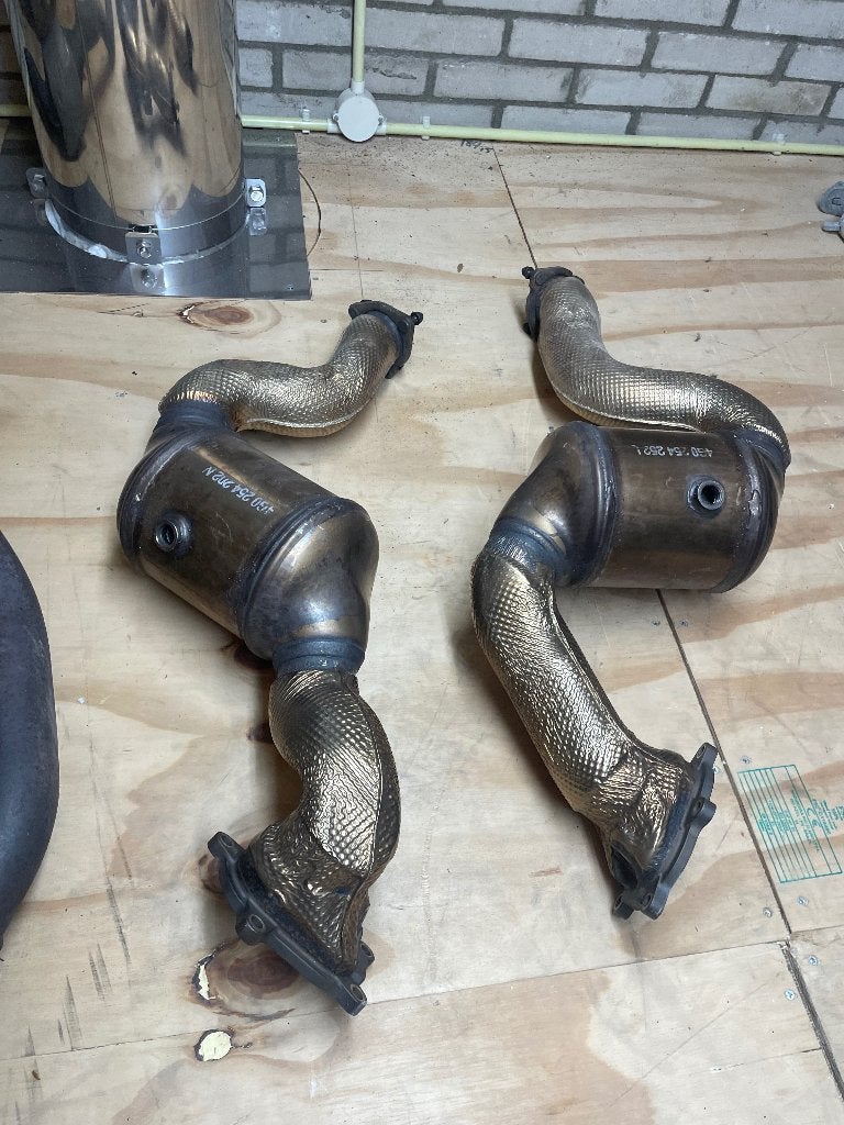 Downpipes Rs6 rs6 s6 s7 v8!, Ophalen, Gebruikt, Audi