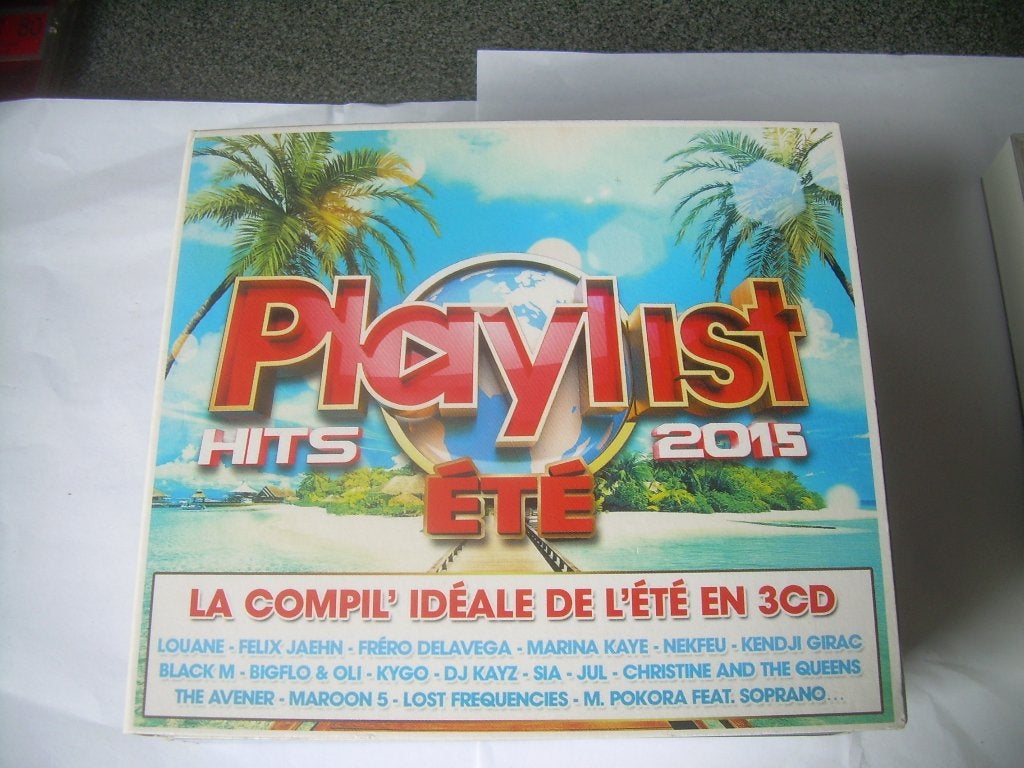 COFFRET DE 3 CD - PLAYLIST 2015, CD & DVD, CD | Compilations, Enlèvement ou Envoi, Comme neuf, Dance, Coffret