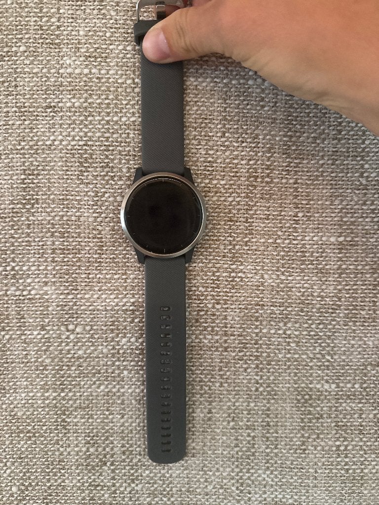 Garmin vivoactive 4, Handtassen en Accessoires, Smartwatches, Ophalen, Gebruikt, Zwart, Garmin