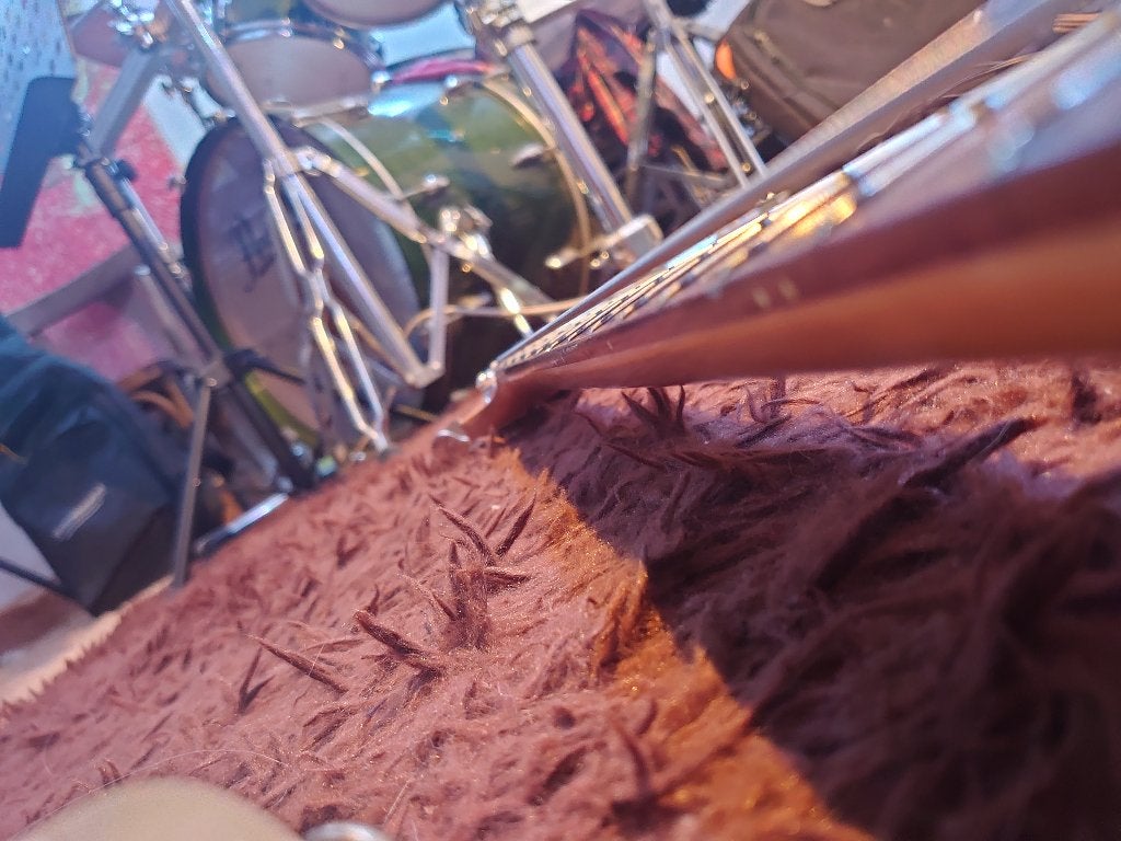 Basse Custom + Coffre Fender Vintage, Enlèvement, Utilisé, Électrique