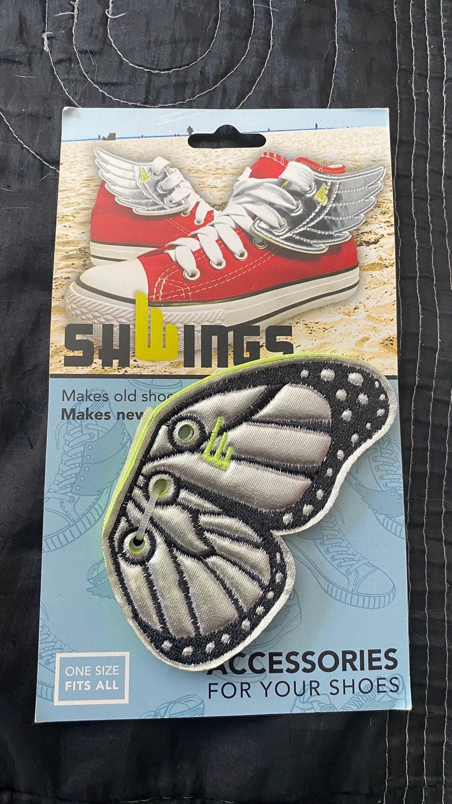 Ailes de papillon à accrocher au lacet de chaussure Shwings, Enlèvement, Neuf
