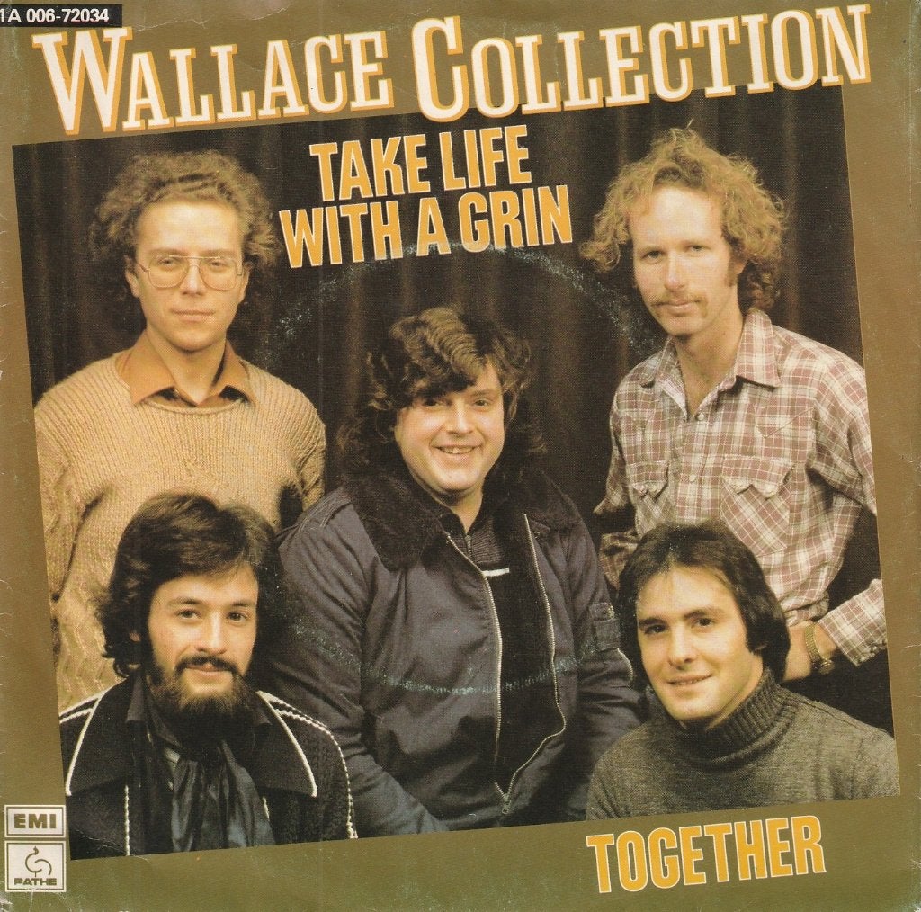 Wallace Collection - Take life with a grin - Belpop, Gebruikt, 7 inch, Pop, Overige typen