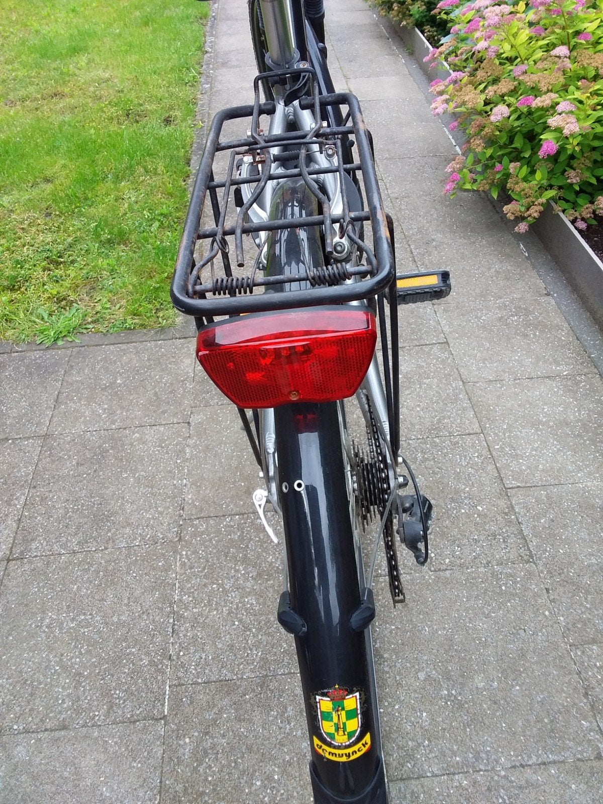 Zwart grijs fiets merk expert geen elektrische, Fietsen en Brommers, Fietsen | Bakfietsen, Ophalen